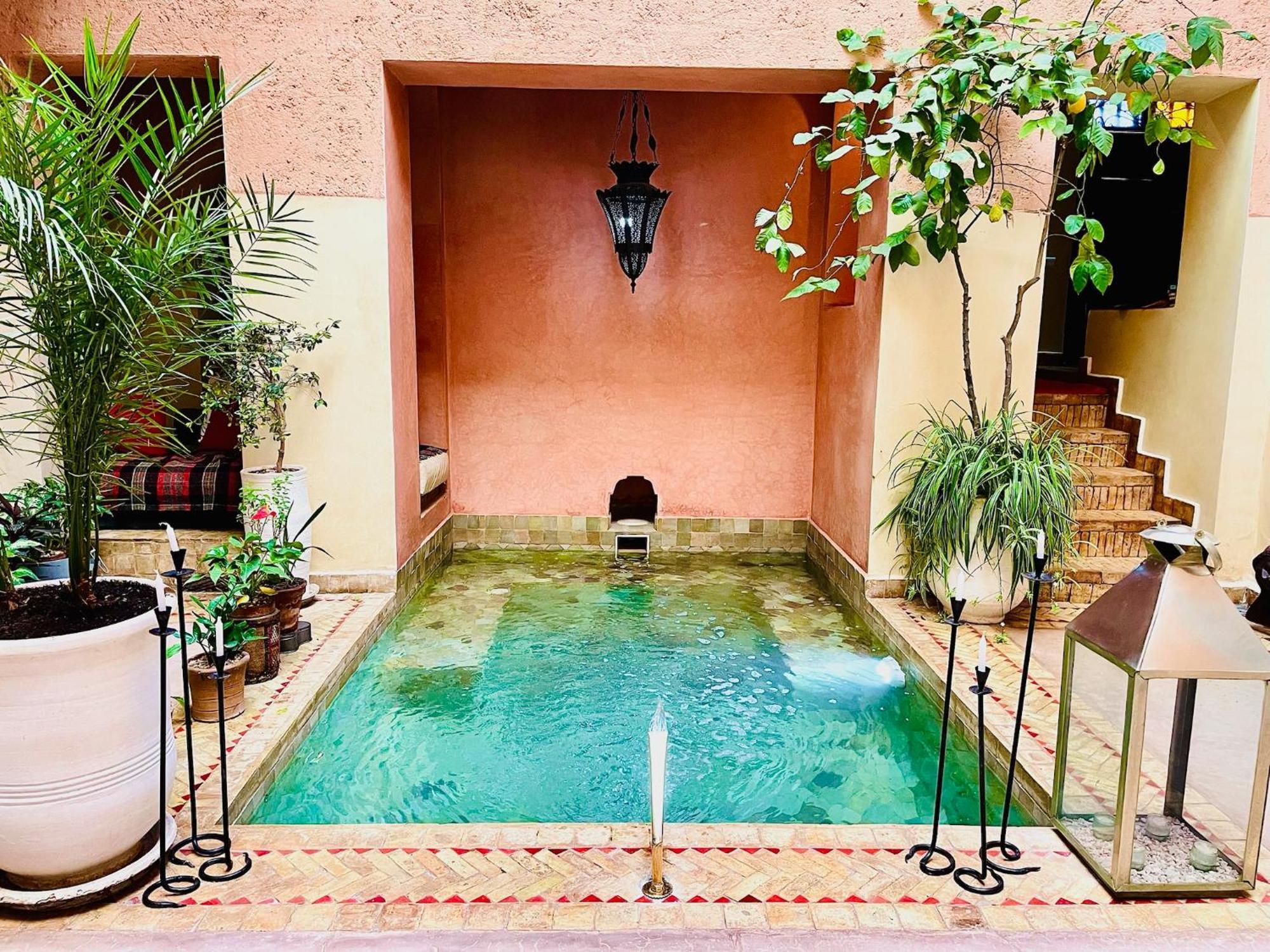 Exclusive And Stylish 4-Bedroom Riad With Plunge Pool Marrakesh Extérieur photo